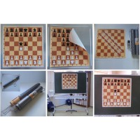 Доска шахматная демонстрационная ШКОЛЬНАЯ 80 см