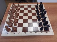 Шахматы турнирные "Баталия" N7 с утяж. cо складной доской 47 см