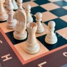 Фигуры деревянные  Стаунтон № 6 Модерн (с утяжелителем) со доской складной Классика 