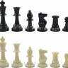 Фигуры шахматные пластиковые (с утяжелителем) 