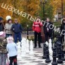 Напольные гигантские шахматы ( 90 см) с доской пластиковой 3,3 метра