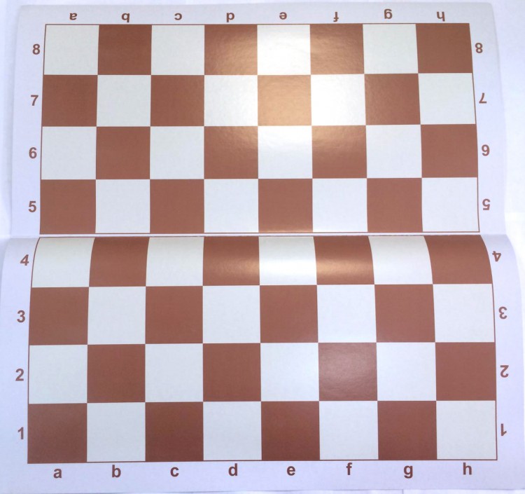 Шахматная доска из картона 50 cм