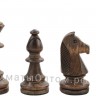 Фигуры шахматные деревянные СТАУНТОН № 6 (с утяжелителем) в деревянном ларце