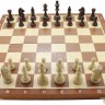 Фигуры шахматные деревянные СТАУНТОН № 6 (с утяжелителем) в деревянном ларце