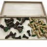 Фигуры шахматные деревянные LAUGHING с Доской БАТАЛИЯ 49 см 