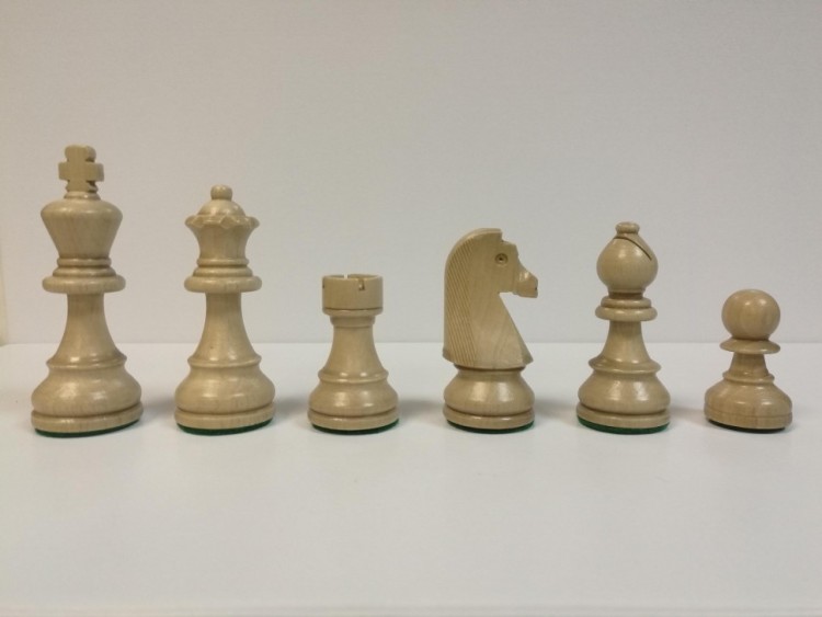 Фигуры шахматные деревянные СТАУНТОН № 5 (с утяжелителем)