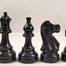 Шахматные фигуры "Classic Люкс" cо складной доской Премиум Элегант из массива ореха 50см 