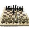 Фигуры шахматные турнирные ABS-пластик (с утяжелителем) c доской 43 см