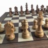 Шахматные фигуры POLGAR с доской профессиональной цельной DGT Walnut