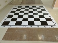 Доска шахматная виниловая гигантская (300x300 см)