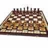 Шахматы Стаунтон №10 композитные с доской Турнирной №8