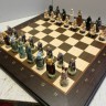 Шахматы подарочные "Властелин Колец" с цельной деревянной доской