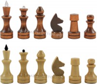 Фигуры шахматные ОБИХОДНЫЕ лакированные