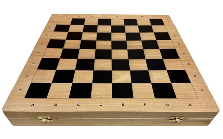 Доска-ларец цельная деревянная "Модерн" (45x45 см)