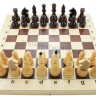 Фигуры шахматные деревянные ГРОССМЕЙСТЕРСКИЕ (с утяжелителем)
