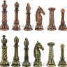 Шахматы металлические подарочные большие (арт BW48)