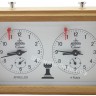 Часы шахматные механические ARADORA в деревянном корпусе