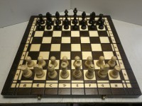 Шахматы, шашки, нарды в комплекте со складной доской 51см (арт.176) 