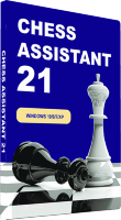 Chess Assistant 21 Профессиональный пакет + 7 600 000 партий (DVD)