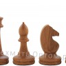Фигуры шахматные деревянные БАТАЛИЯ № 5 (c утяжелителем) 