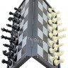 Шахматы-шашки магнитные пластиковые с доской (36 см) 