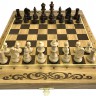 Шахматы-шашки-нарды МОДЕРН дуб 40 мм 