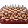 Шахматы подарочные "Древний Рим и Греция" со складной деревянной доской