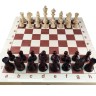 Шахматные фигуры Стаунтон №6 (MADON) со складной деревянной доской 43 см